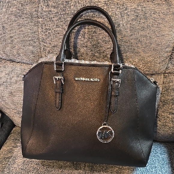 Michael Kors Black Satchel Bag